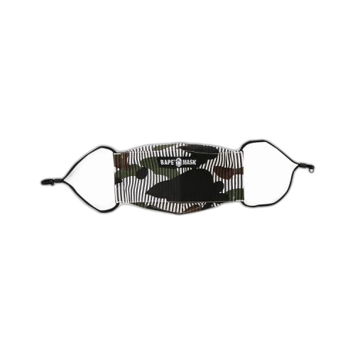 BAPE 1st Camo Stripe Mask 'Black'