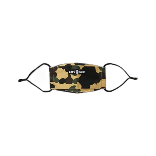 BAPE 1st Camo Mask 'Yellow'