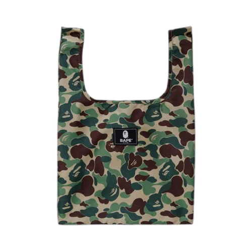 BAPE ABC Camo M Shopping Bag 'Green'