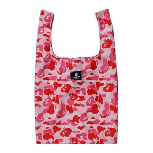 BAPE ABC Camo L Shopping Bag 'Pink'