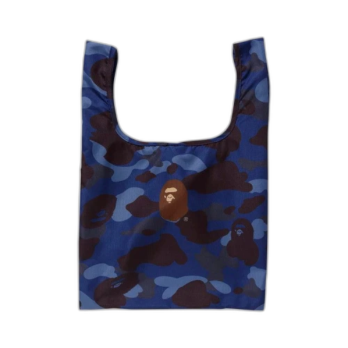 BAPE Color Camo M Shopping Bag 'Navy'