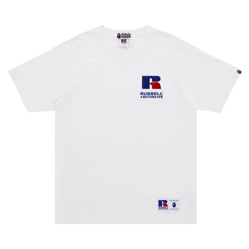 BAPE x Russell College T-Shirt 'White'
