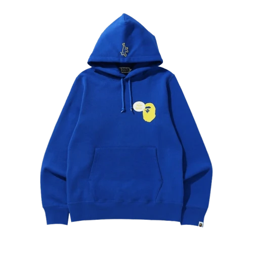 BAPE The Fresh Prince Pullover Hoodie 'Blue'