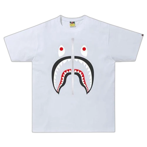 BAPE Shark Tee 'White'