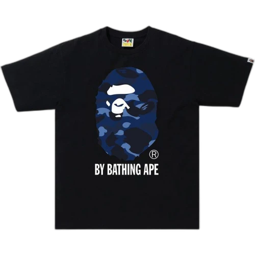 BAPE Color Camo Tee 'Black/Navy'