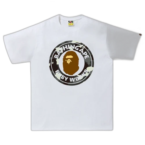 BAPE City Camo Busy Works Tee 'White'