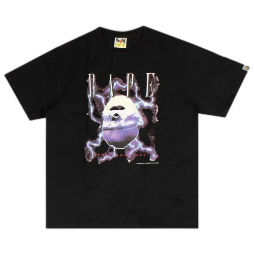 BAPE Lightning Tee 'Black'