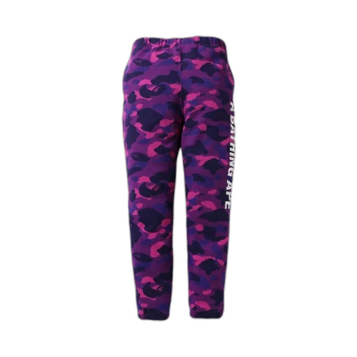 BAPE Color Camo Sweat Pants 'Purple'