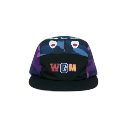BAPE Color Camo Shark Jet Cap 'Navy'