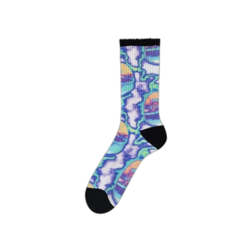 BAPE Lightning Socks 'Blue'