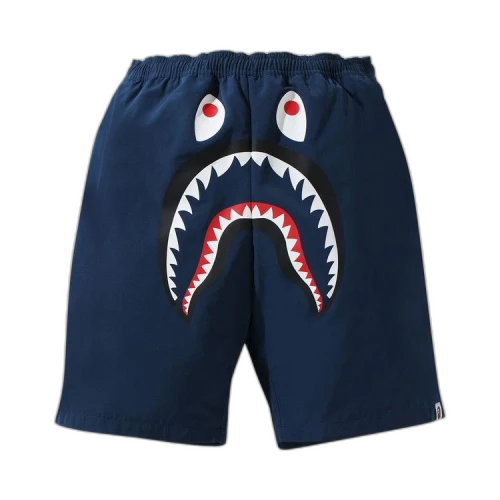 BAPE Shark Beach Shorts 'Navy'