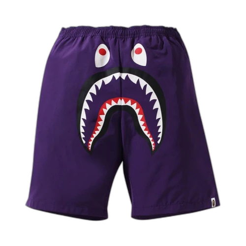 BAPE Shark Beach Shorts 'Purple'