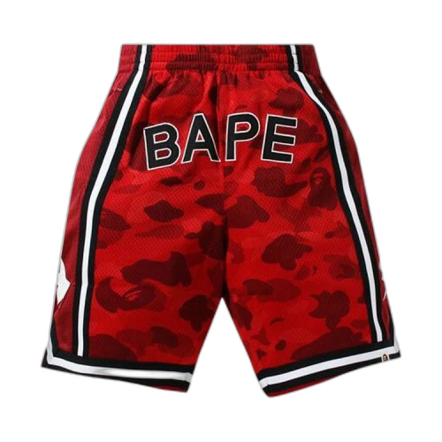 BAPE Color Camo Wide Basketball Shorts 'Red'