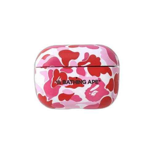 BAPE ABC Camo Airpods Case 'Pink'
