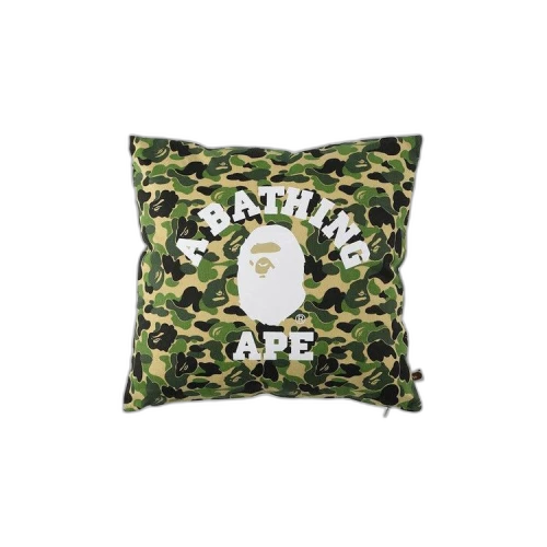 BAPE ABC Camo College Square Cushion 'Green'