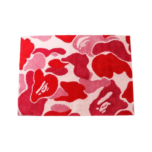 BAPE ABC Camo Big Rug Mat 'Pink'