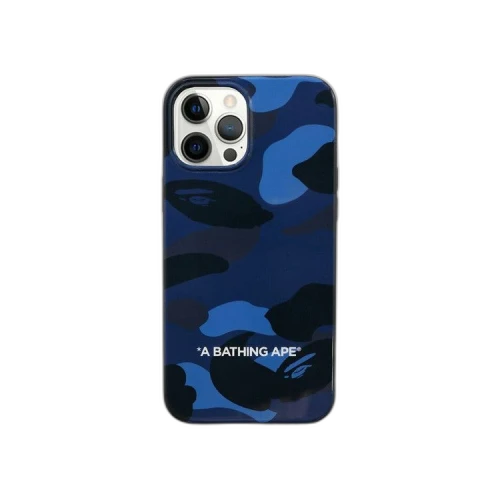 BAPE Color Camo iPhone 12 Pro Max Case 'Navy'