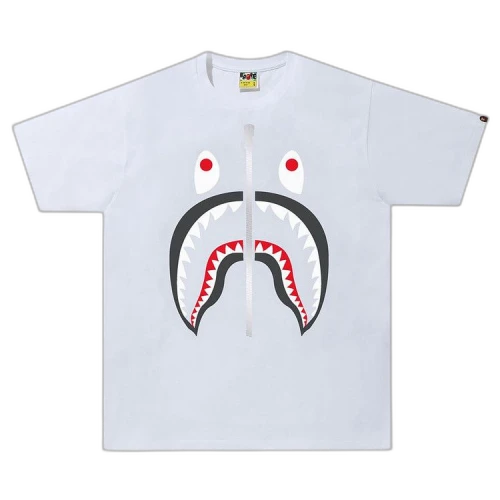 BAPE Shark Tee 'White'
