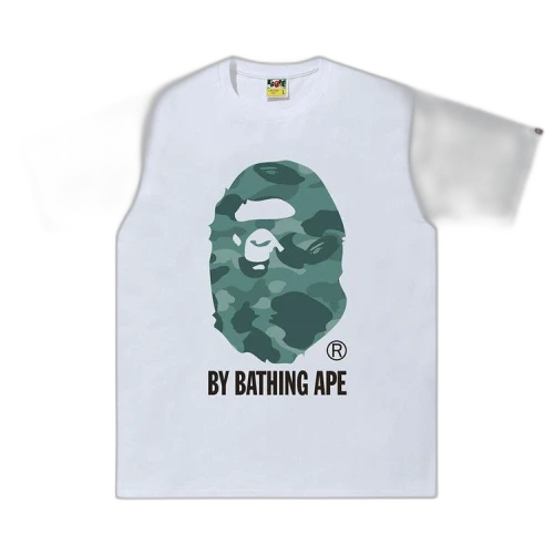 BAPE Color Camo Tee 'White/Green'