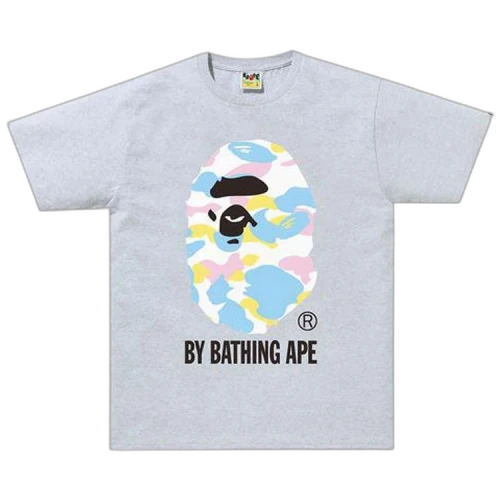 BAPE New Multi Camo Tee 'Grey'