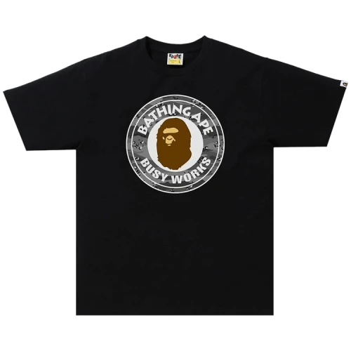 BAPE Desert Camo Busy Works Tee 'Black'