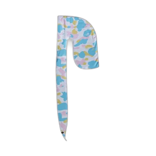 BAPE New Multi Camo Du-Rag 'White'