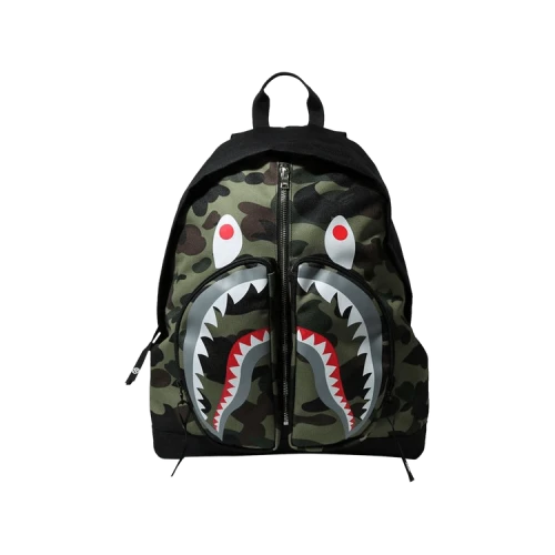 BAPE 1st Camo Shark Daypack 'Green'