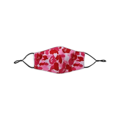 BAPE ABC Camo Mask 'Pink'