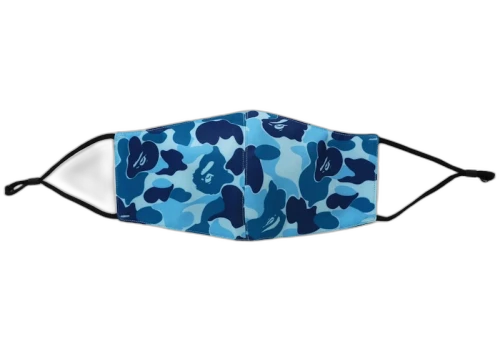 BAPE ABC Camo Mask Blue