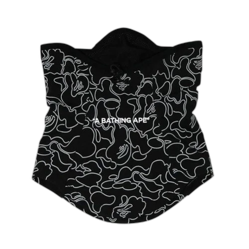 BAPE ABC Neon Camo Sports Mask 'Black'