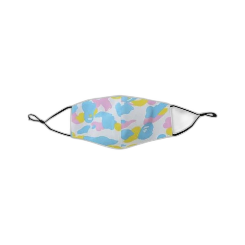 BAPE New Multi Camo Mask 'White'