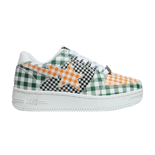 Bapesta Low 'Gingham - Green' (Women's)