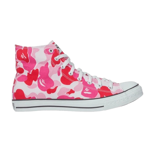 Bapesta High 'ABC Camo - Pink' (Women's)