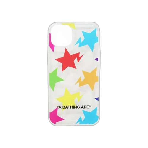 BAPE Sta Pattern Multi iPhone 13 'White'