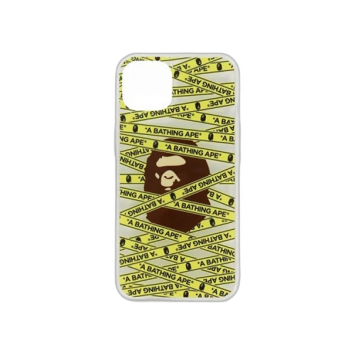 BAPE Tape Logo iPhone 13 Case 'Yellow'