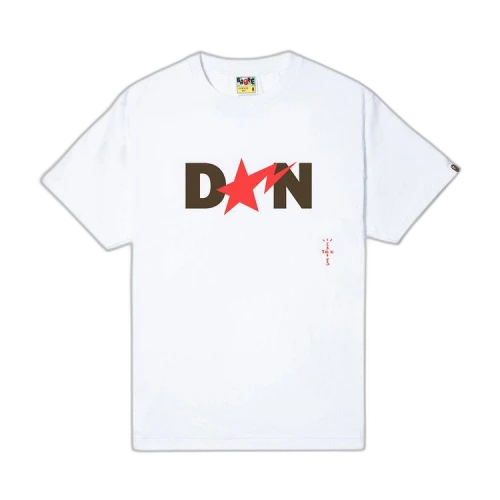BAPE x Cactus Jack x Don Toliver Tee II 'White'