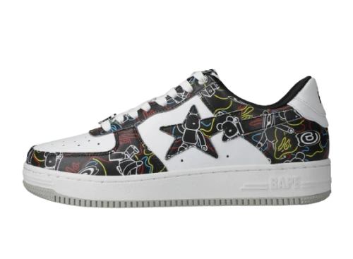 Medicom Toy x Bapesta Low M2 'Be@r Camo - Black'