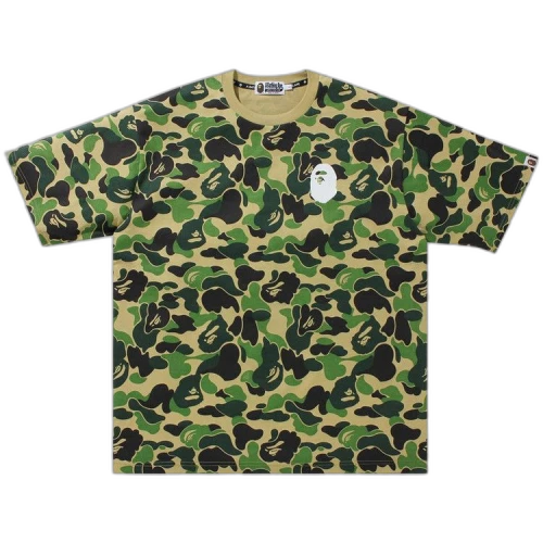 BAPE Big ABC Camo Ape Head Relaxed Fit Tee 'Green'