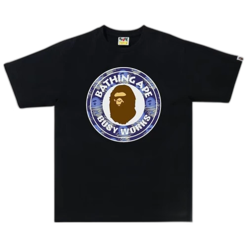 BAPE Storm Busy Works Tee 'Black/Purple'