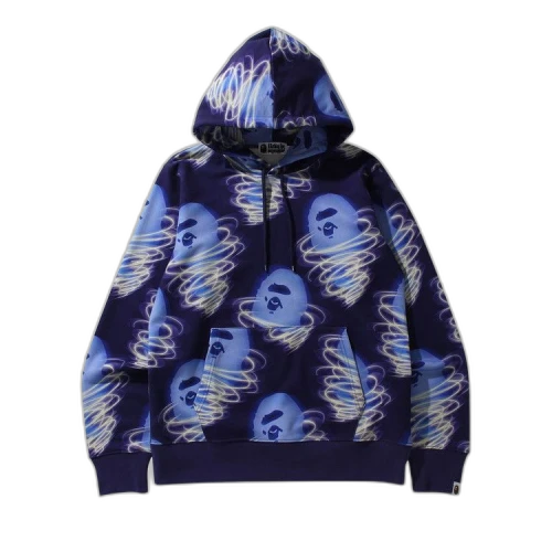 BAPE Storm Pullover Hoodie 'Purple'