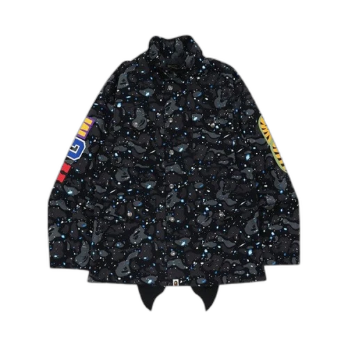 BAPE Space Camo Shark M-65 'Black'