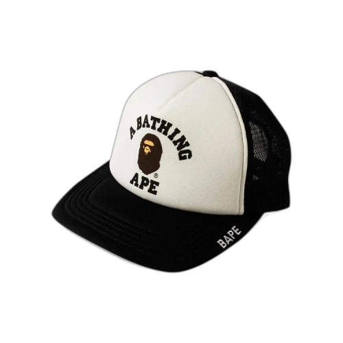 BAPE College Mesh Cap 'Black'