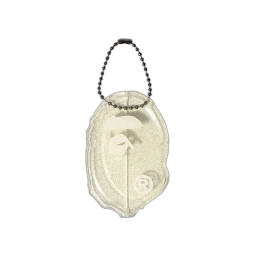 BAPE Ape Head Coin Case 'Silver'