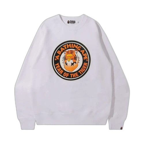 BAPE Year Of The Tiger Crewneck 'White'