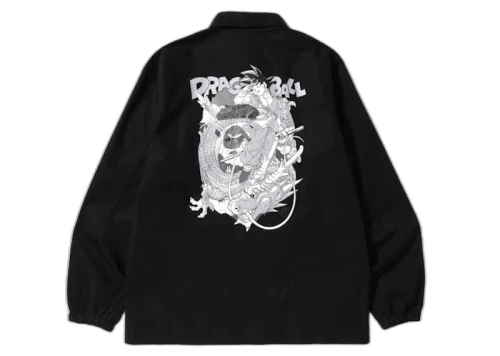 BAPE x Dragon Ball Z Coaches Jacket (FW23) Black