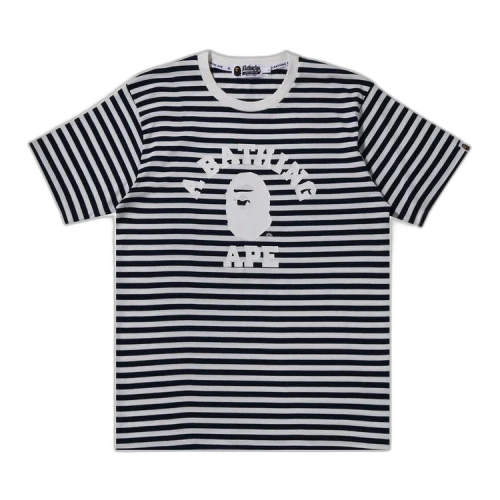 BAPE College Hoop Tee 'Navy'