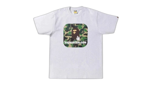 BAPE ABC Camo Online BAPEC Tee Gray
