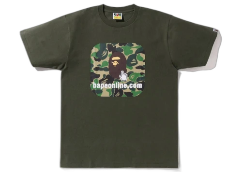 BAPE ABC Camo Online Exclusive Tee Olive Drab