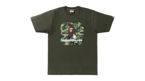 BAPE ABC Camo Online BAPEC Tee Olivedrab