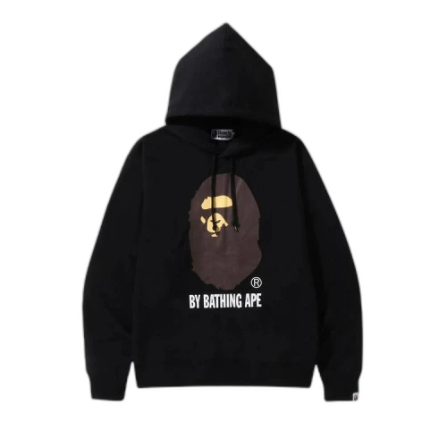 BAPE By Bathing Ape Online Exclusive Relaxed Fit Pullover Hoodie 'Black'